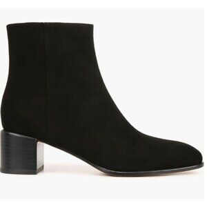 NEW Vince Arabel Ankle Boot Women's US 8 EU 38.5 Black Suede Leather $395 [jb]